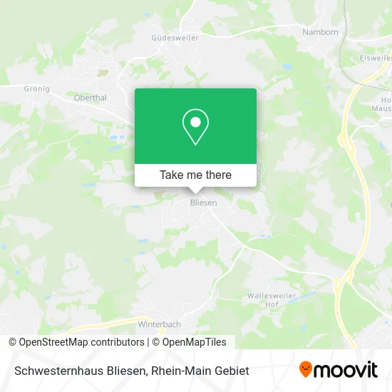 Карта Schwesternhaus Bliesen