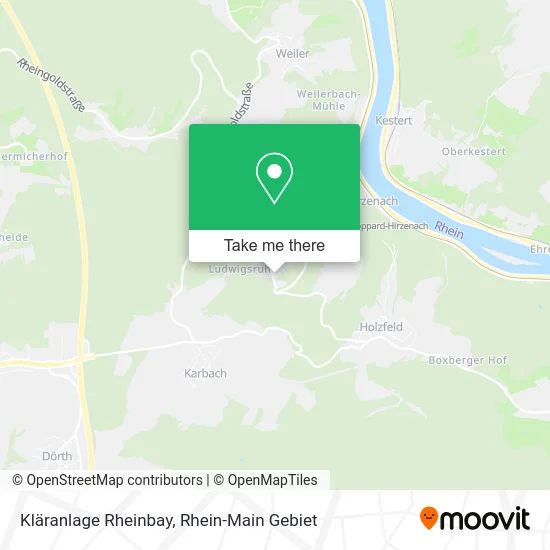 Карта Kläranlage Rheinbay