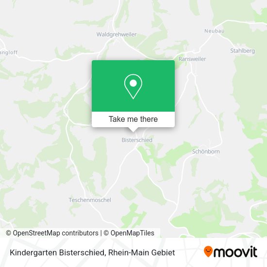 Карта Kindergarten Bisterschied