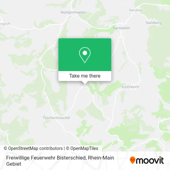 Карта Freiwillige Feuerwehr Bisterschied