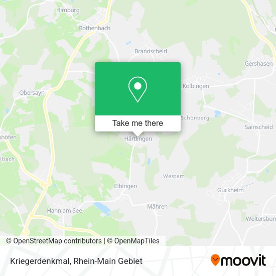Карта Kriegerdenkmal