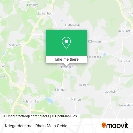 Карта Kriegerdenkmal