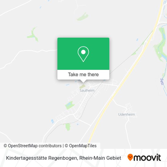 Карта Kindertagesstätte Regenbogen