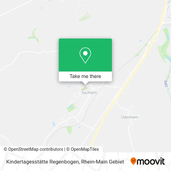 Карта Kindertagesstätte Regenbogen