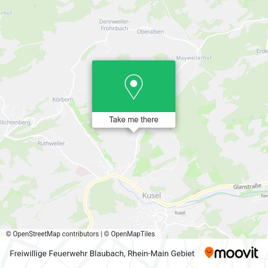 Карта Freiwillige Feuerwehr Blaubach