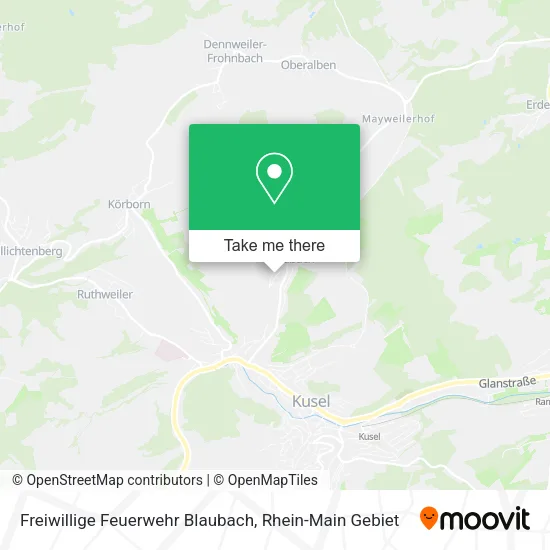 Карта Freiwillige Feuerwehr Blaubach