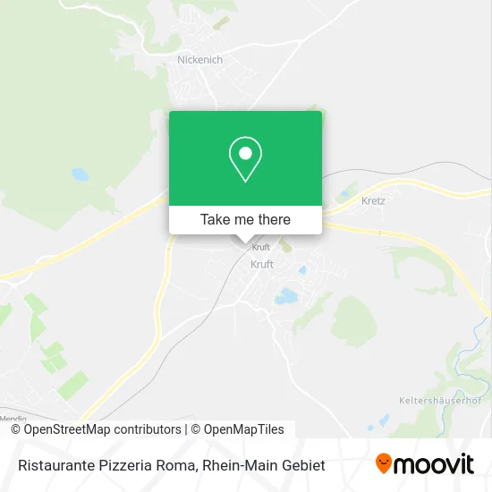 Карта Ristaurante Pizzeria Roma