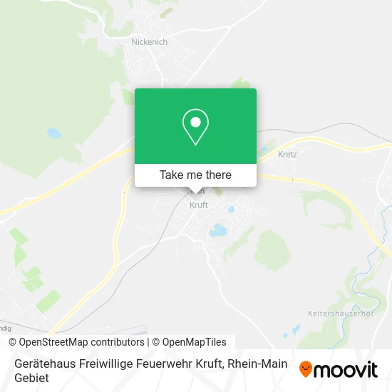 Карта Gerätehaus Freiwillige Feuerwehr Kruft