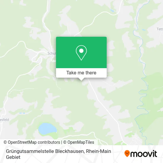 Карта Grüngutsammelstelle Bleckhausen