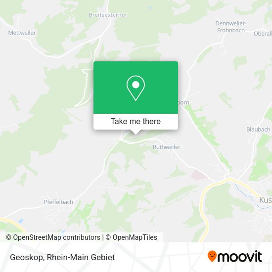 Карта Geoskop