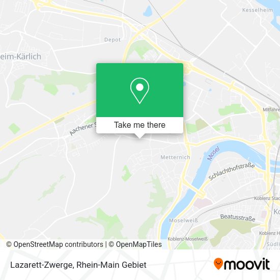 Карта Lazarett-Zwerge