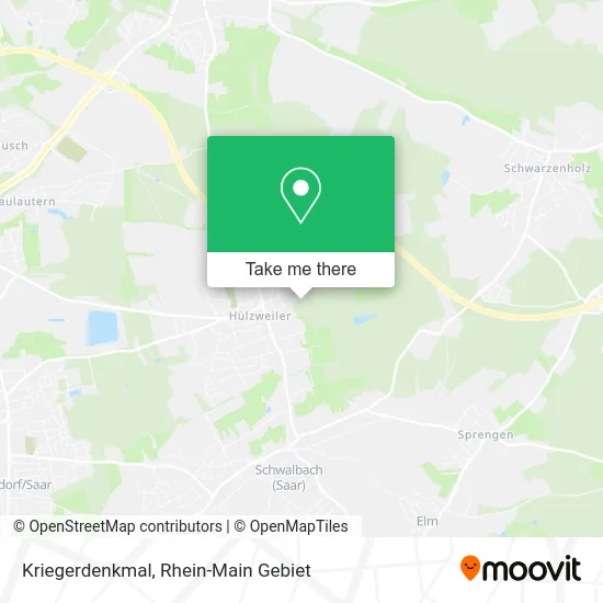 Карта Kriegerdenkmal