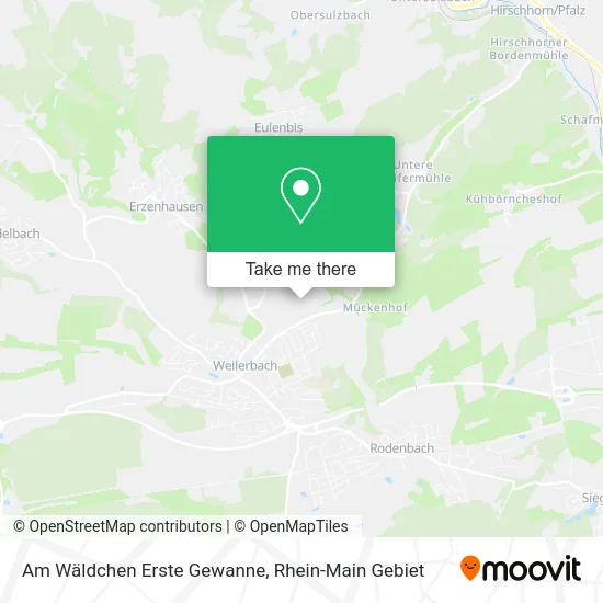 Карта Am Wäldchen Erste Gewanne