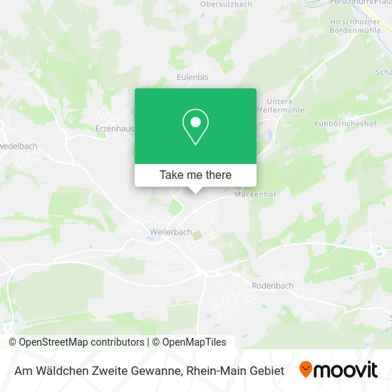 Карта Am Wäldchen Zweite Gewanne
