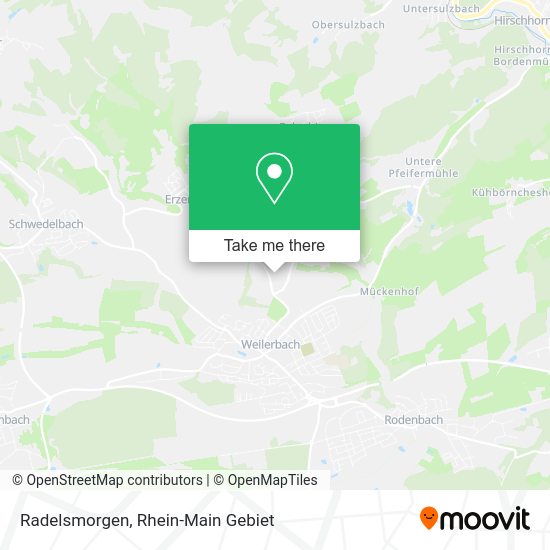 Карта Radelsmorgen