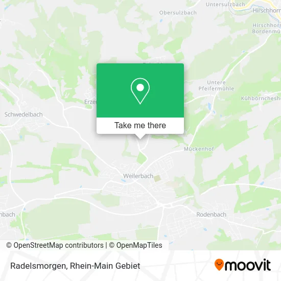 Карта Radelsmorgen