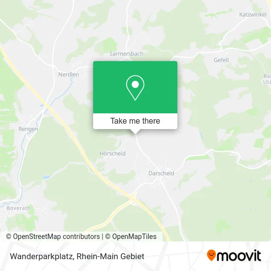 Карта Wanderparkplatz