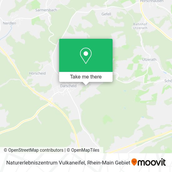 Карта Naturerlebniszentrum Vulkaneifel