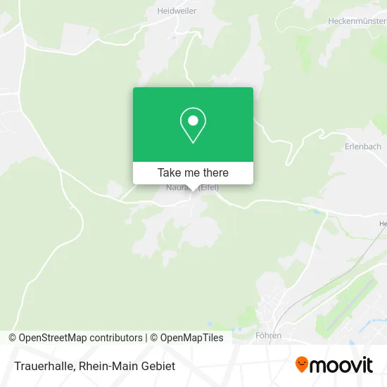 Карта Trauerhalle