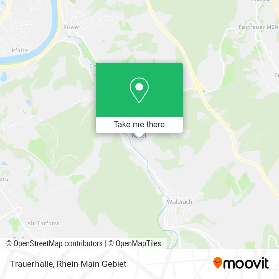 Карта Trauerhalle