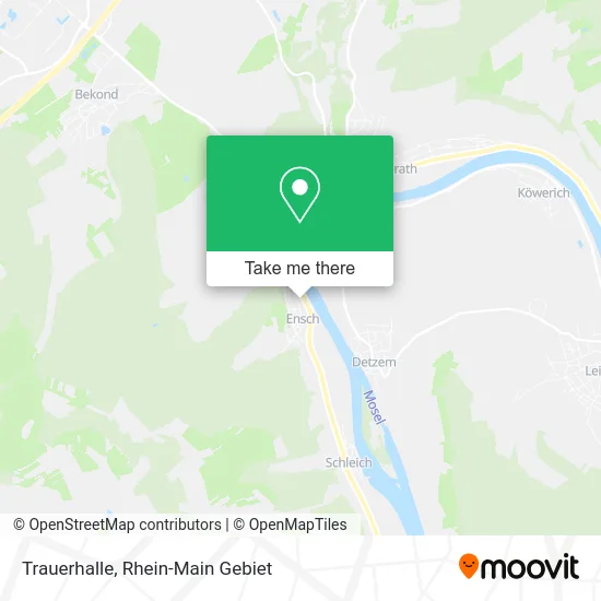 Карта Trauerhalle