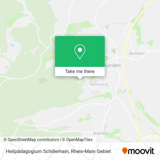 Карта Heilpädagogium Schillerhain