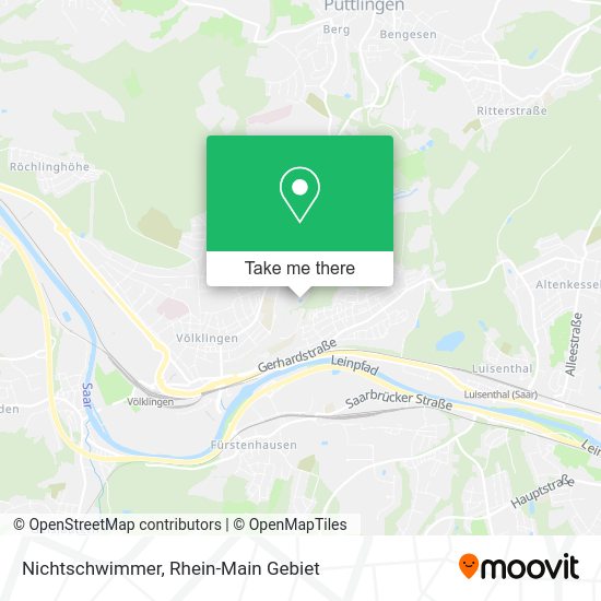 Карта Nichtschwimmer