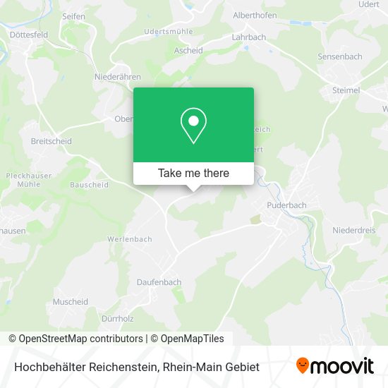 Карта Hochbehälter Reichenstein