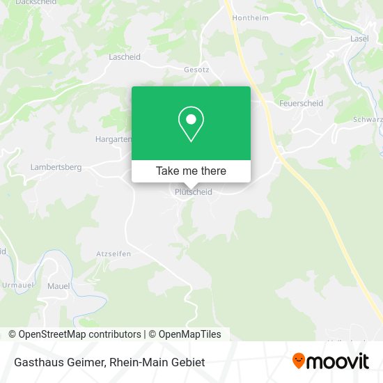 Карта Gasthaus Geimer