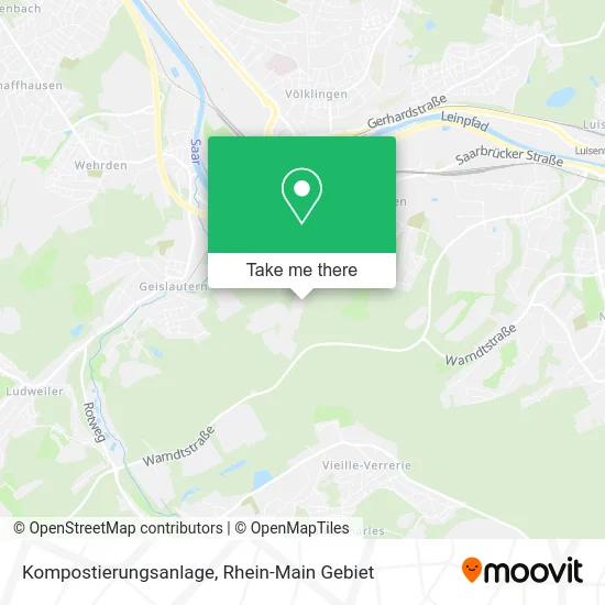 Карта Kompostierungsanlage