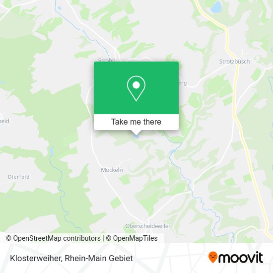 Карта Klosterweiher