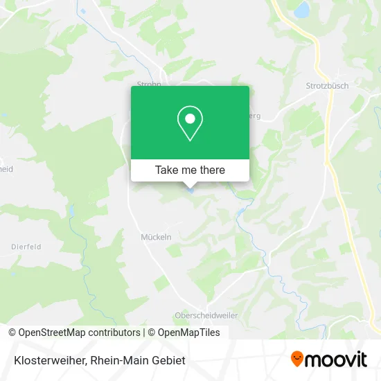 Карта Klosterweiher