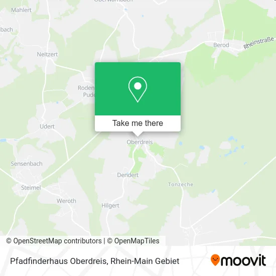 Карта Pfadfinderhaus Oberdreis