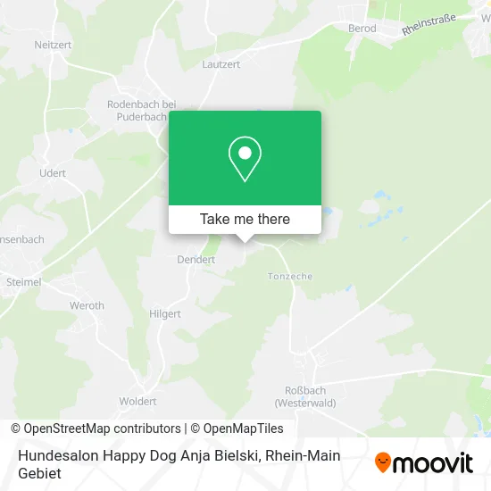 Карта Hundesalon Happy Dog Anja Bielski