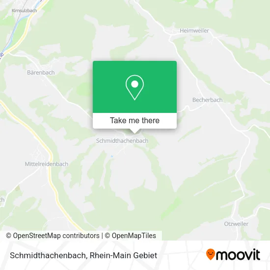 Карта Schmidthachenbach