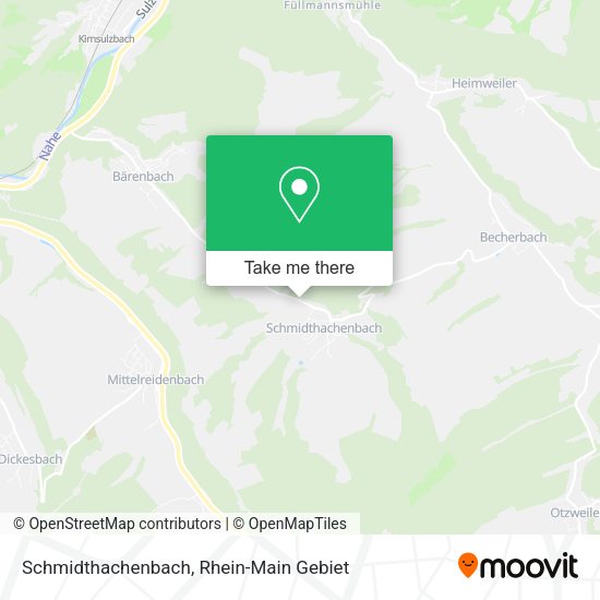 Карта Schmidthachenbach