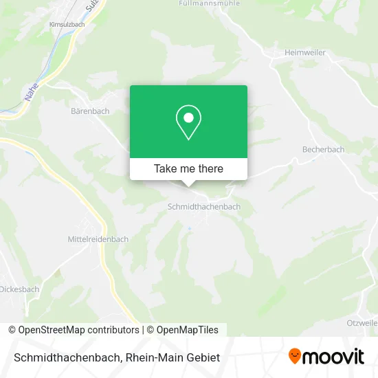 Карта Schmidthachenbach
