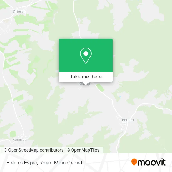 Карта Elektro Esper