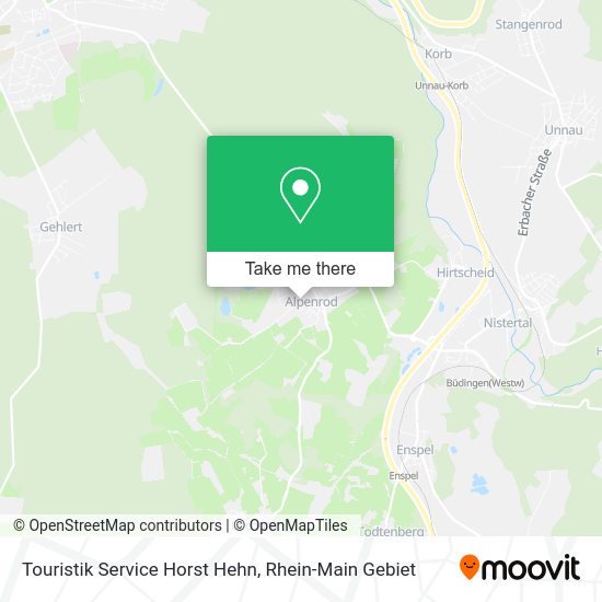 Карта Touristik Service Horst Hehn