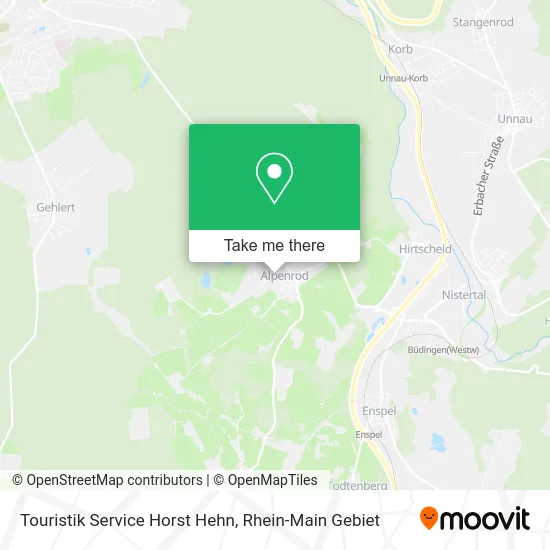 Карта Touristik Service Horst Hehn