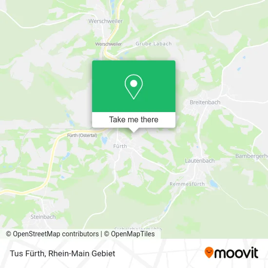 Карта Tus Fürth
