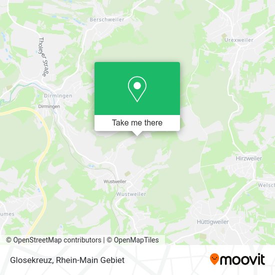 Карта Glosekreuz