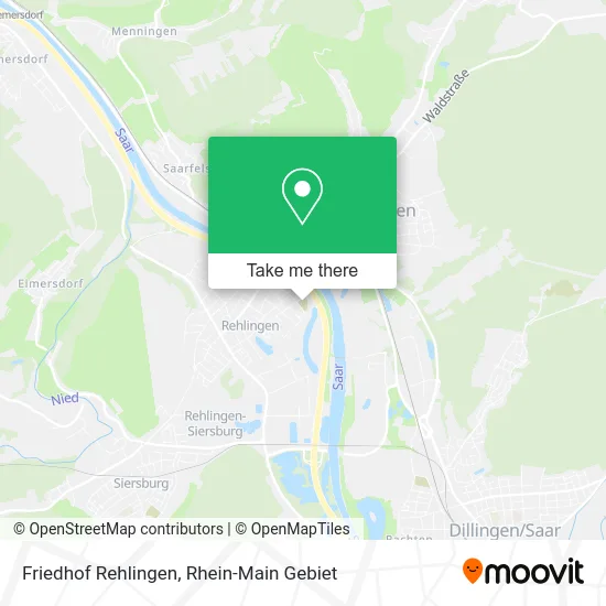 Карта Friedhof Rehlingen