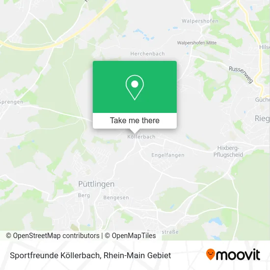 Карта Sportfreunde Köllerbach