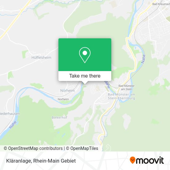 Карта Kläranlage