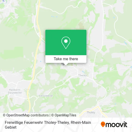 Карта Freiwillige Feuerwehr Tholey-Theley