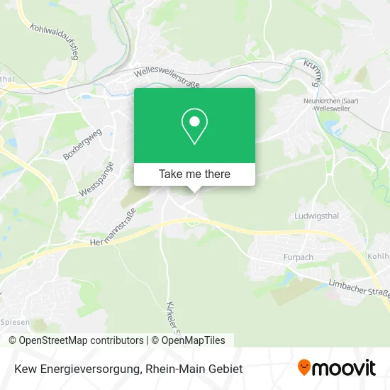 Карта Kew Energieversorgung