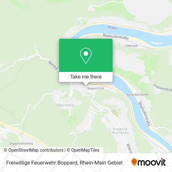 Карта Freiwillige Feuerwehr Boppard