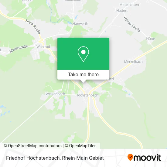 Карта Friedhof Höchstenbach