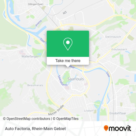 Карта Auto Factoria